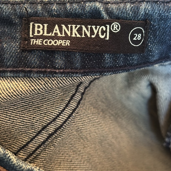 NWT Blank NYC The Cooper Long Slim Straight Jeans Size 28 - Picture 10 of 16